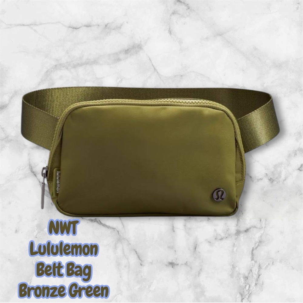 Lululemon Belt Bag - Bronze Green NWT